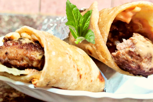 Beef Kabab Wrap