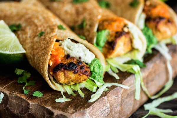 Chicken Tikka Boti Wrap