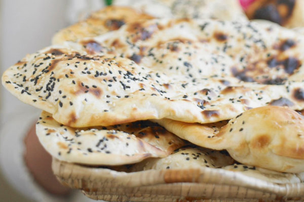 Sesame Naan